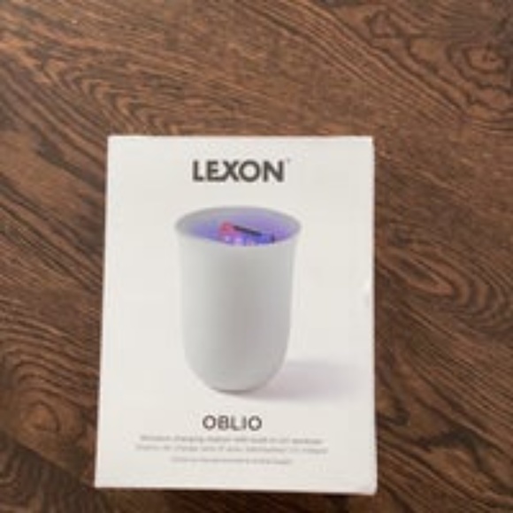 🔥HOT PRICE🔥Lexon NIB Oblio Wireless Charger & Sanitizer - Picture 2 of 7